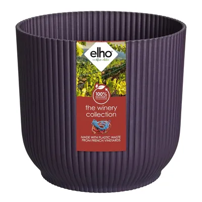 Produktbild von Blumentopf Elho Winery Kunststoff Ø 18 cm H 16,8 cm lila