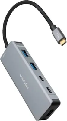 Immagine prodotto di Hub USB NANOCABLE 10.16.1006 Grigio