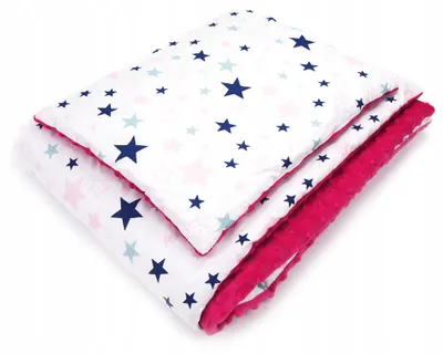 Produktbild von Kerstin Kinder-Kuscheldecke Minky 100x135 cm mit Kissen