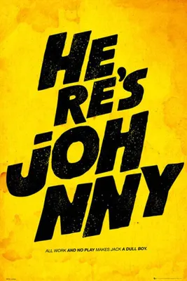 Immagine prodotto di Citazioni cinematografiche - Poster - Johnny + 1 poster in formato 61x91,5cm