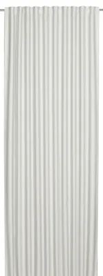 Immagine prodotto di Elbersdrucke tenda opaca nastro loop sciarpa Midnight 00 bianco oscurante 140x255cm 199586 tenda per soggiorno camera da letto cucina corridoio cameretta