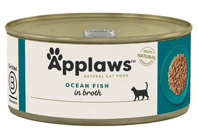 Immagine prodotto di Lattina Applaws Cat con pesce di mare 70gx24