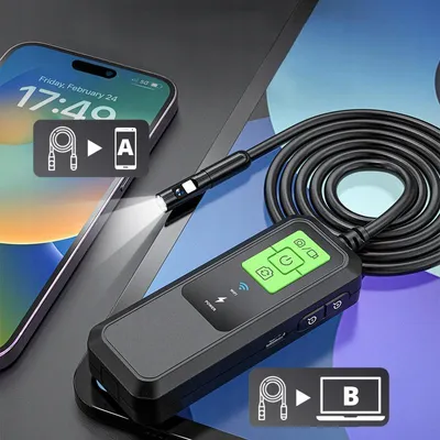 Obrázek produktu pro Inspekční endoskopická kamera Duo WLAN PC Phone 5 m