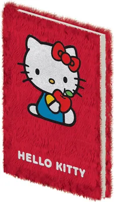 Immagine prodotto di Hello Kitty - Quaderno rilegato, mela, peluche, A5 PM11772 (22,5 cm x 16,5 cm x 2,3 cm) (rosso/blu/bianco)