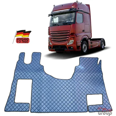 Image de Tapis de sol pour camion Mercedes Actros MP4 MP5 Revêtement en  Automatique BLEU