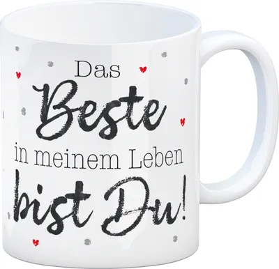 Produktbild von Das Beste in meinem Leben bist Du! Kaffeebecher