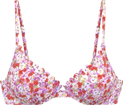 Produktbild von LASCANA Bügel-Bikini-Top Jasmin rot-lila Größe 42 Cup A