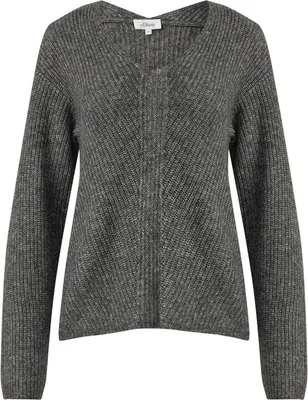 Produktbild von Strickpullover 97W3 GREY/BLACK Größe 36