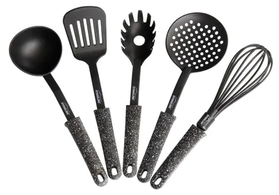 Produktbild von STONELINE® Küchenhelfer Set 5-teilig | Schwarz