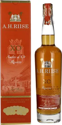 Produktbild von A.H. Riise X.O. Reserve Ambre d'Or Reserve 42% Vol. 0,7l in Geschenkbox