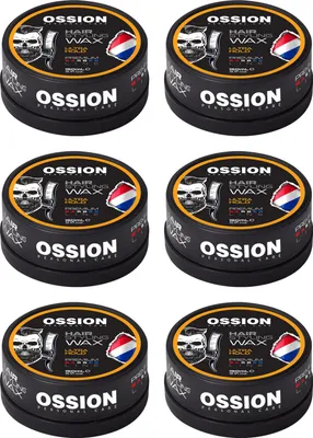 Produktbild von Ossion Barber Line Hair Styling Wax Ultra Strong 6x150 ml