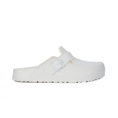 Produktbild von Birkenstock Boston Essentials EVA Frauen Leichtgewicht Sandale Weiß – 7,5 UK - 41 EU - 10/10,5 US / Weiß