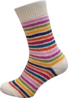 Produktbild von Vollplüsch Ringelsocke - Rainbow Natur 40-41