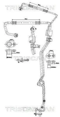 Zdjęcie produktu dla Przewód Klimatyzacji Citroen Berlingo 98-05