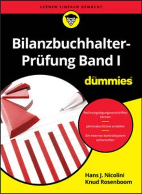Produktbild von Bilanzbuchhalter-Prüfung Band I für Dummies