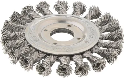 Produktbild von Fortis Rundbürste Stahldraht 125 x 0,5 mm gezopft