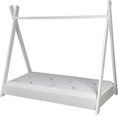 Produktbild von Matratzenset STANDARD + Zeltbett 160x80cm weiß