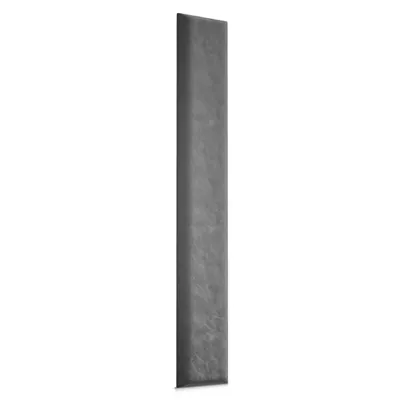 Produktbild von Muralo Polsterpaneel WANDKISSEN Wandpolster Bettkopfteil Wandpaneel Grau 100 cm x 20 cm