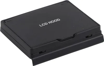Immagine prodotto di Parasole per fotocamera, copertura di sorveglianza 1 PC, plastica nera durevole pieghevole leggera 7*6*1 cm per Nikon D850