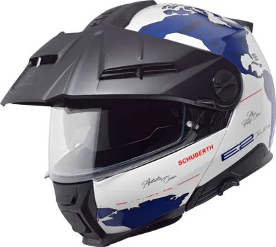 Produktbild von Schuberth E2 Atlas Helm, weiß/blau, L (59)