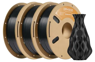 Immagine prodotto di Filamento per stampante 3D, materiale PETG, facile da stampare, colore nero