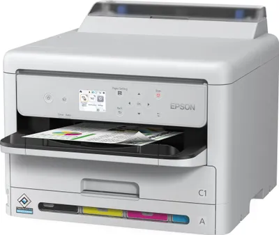 Produktbild von Epson WorkForce Pro WF-C5390DW BAM - Drucker - Farbe - Duplex - Tintenstrahl - A4/Legal - 4800 x 1200 dpi - bis zu 25 Seiten/Min. (einfarbig)
