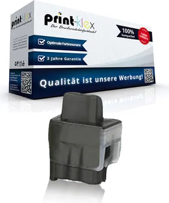 Produktbild von Print-Klex Kompatible Reinigungspatrone kompatibel mit Bother Fax2440C MFC1180ME MFC1185LH MFC1190CE MFC1195B MFC210C LC 900 LC-900 LC900 Schwarz Black - Color Serie
