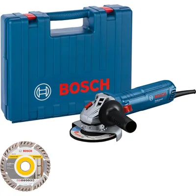 Image de Meuleuse angulaire BOSCH GWS 12-125 - 0 601 3A6 102 Professional - Livré avec coffret de transport