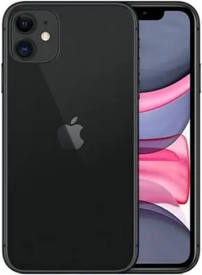 Produktbild von Apple iPhone 11, 15,5 cm (6.1"), 1792 x 828 Pixel, 128 GB, 12 MP, iOS 14, Schwarz
