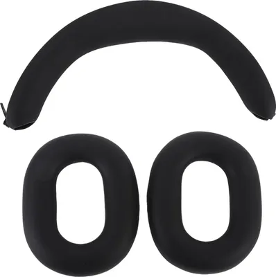 Immagine prodotto di Copri archetto e copriauricolari, set di ricambio in silicone per cuffie INZONE H7 H9, nero