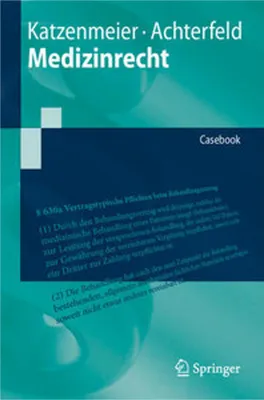 Produktbild von Medizinrecht