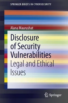 Obrázek produktu pro Disclosure of Security Vulnerabilities