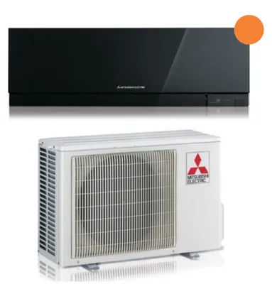 Immagine prodotto di Condizionatore Mitsubishi Electric Kirigamine Zen Black 9000 Btu MSZ-EF25VGKB R-32 Wi-Fi Integrato