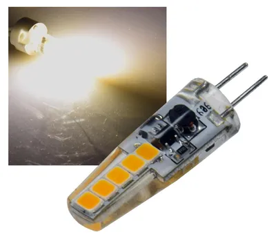 Produktbild von LED Stiftsockellampe G4 3000k, 200lm, 300°, 12V/2W, warmweiß