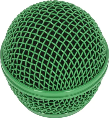 Obrázek produktu pro Mikrofonní mřížka Náhradní síťová mikrofonní hlava pro SM58S SM58LC BETA58 BETA58A SA M30 SV100 UT2 PGX24 SLX4 Green