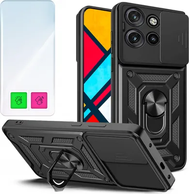 Obrázok produktu pre Kryt pre Motorola EDGE 50 NEO pancierované puzdro so zadným krytom + SKLO