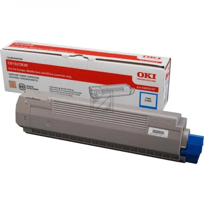 Produktbild von Toner OKI 44059107 cyan (8.000 str.) pre C810/830