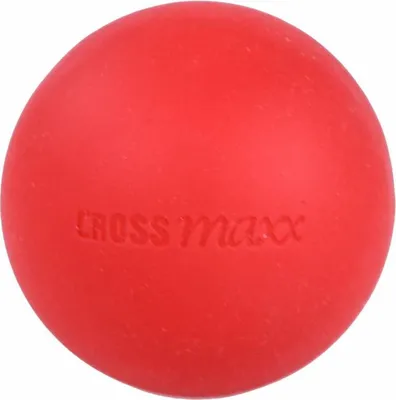 Produktbild von Lifemaxx Crossmaxx Lacrosse Ball Rot 6,5 cm