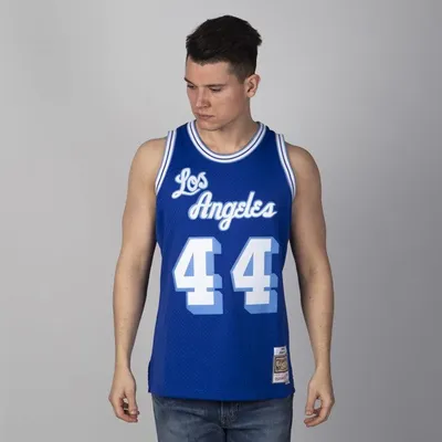 Immagine prodotto di Maglia da basket Mitchell & Ness Los Angeles Lakers #44 Jerry West royal Swingman - M