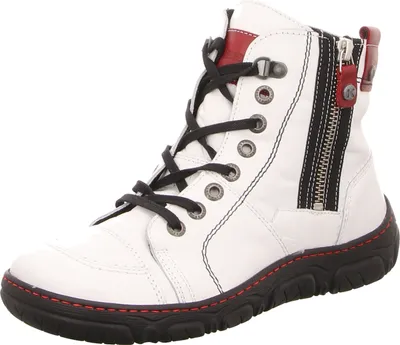 Produktbild von Krisbut Schnür-,Zug-u.Schnallenstiefel in weiss/weiss kombi, Gr. 36