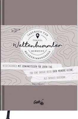 Produktbild von GuideMe Reisetagebuch Travel Memories Weltenbummler