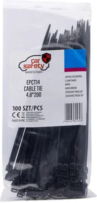 Zdjęcie produktu dla Opaski kablowe 48x200 mm 100 sztuk