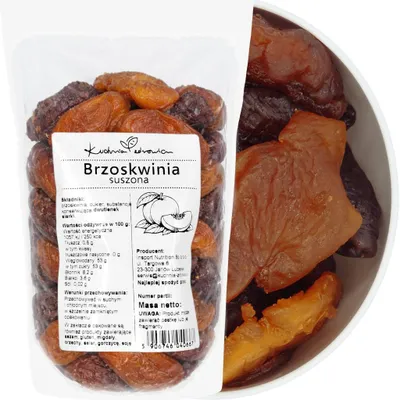 Produktbild von Pfirsiche Getrocknet 500 g | Snack und Zutat zum Backen
