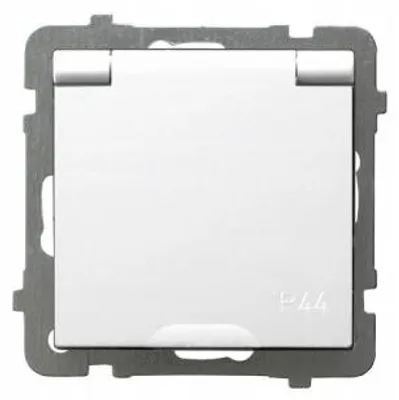 Produktbild von Ospel AS Unterputz Steckdose IP44 2-fach weiß