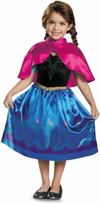 Produktbild von Frozen Anna Travel Kinderkostüm Frozen Anna Travel Blau