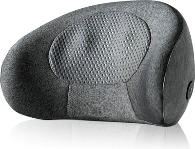 Produktbild von MCombo Massagekissen Shiatsu Heizung +Vibration Kabellos tragbar C-Form Rücken B709