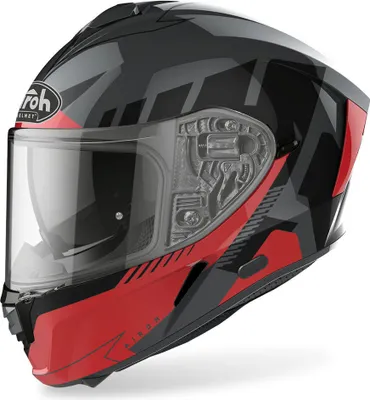 Zdjęcie produktu dla Kask Airoh Spark Rise, czarny/szary/czerwony, XL (61/62)