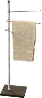 Produktbild von NICOL Handtuch Ständer Halter Stange Freistehend Bad Gäste WC 3 Arme Minnesota