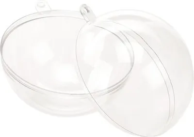 Obrázok produktu pre Plastová guľa tlb. 50 mm krištáľovo číra