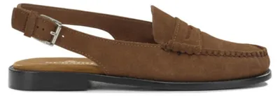 Produktbild von Sebago Damen-Sandalen, braun, aus Wildleder mit verstellbarem Riemen hinten